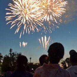 【2024年7月27日】八王子花火大会　４千発が夜空彩る　＠八王子市台町：富士森公園