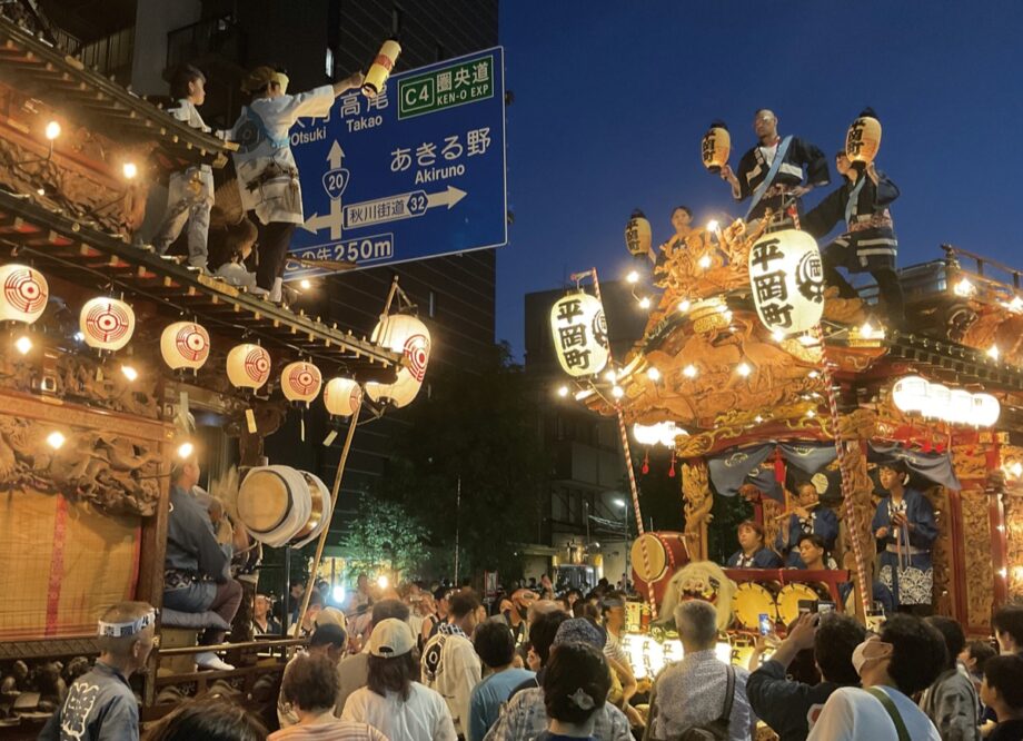 八王子市内最大のイベント、関東屈指の山車まつりといわれる「八王子まつり」開催