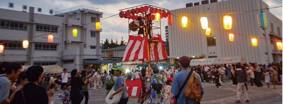 東住吉小で初の盆踊り ６町内会が合同で企画【2024年8月16日】