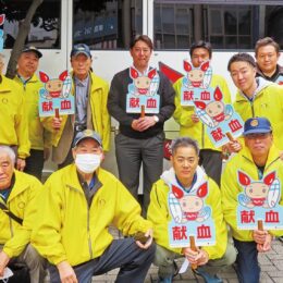 川崎市高津区・溝口駅前で献血活動【９月21日】カドカワドリームズと高津中生徒による街頭キャンペーンも