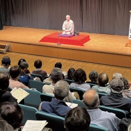 ９月７日　落語で学ぶ｢認知症｣・認知症サポーター養成講座 ＠多摩市：関戸公民館