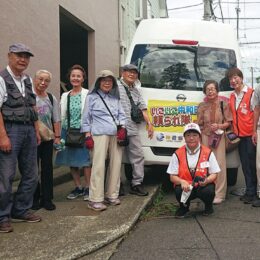 住民ボランティアによる移動支援サービスが開始されている＠相模原市南区上鶴間本町・中和田地区