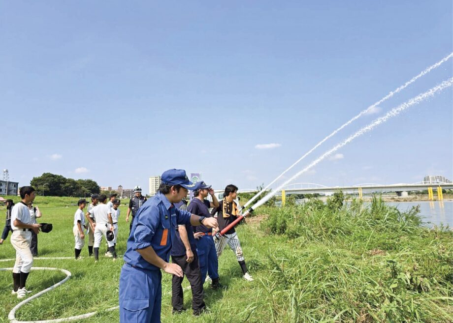 ＜菅町会＞ 合同訓練で災害に備え 多摩川河川敷に600人超【2024年9月13日】