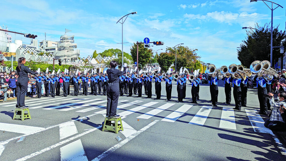 湘南台高校の演奏