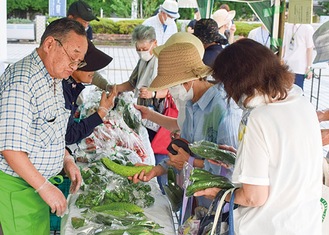 【10月25日(金)】保土ケ谷区役所前で「ほどがや朝市」