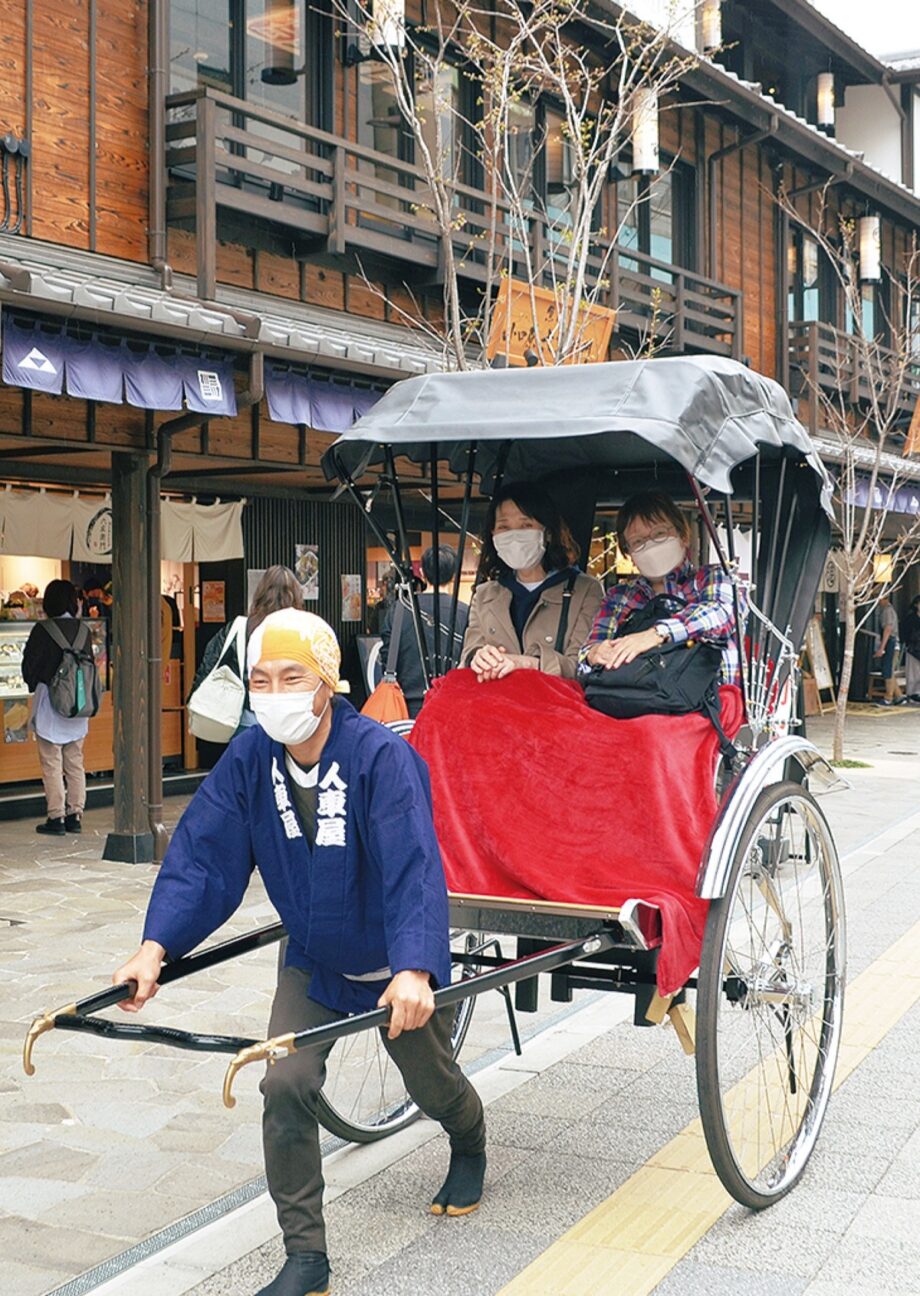 【明治記念大磯邸園】大磯らしい町内産品のお土産販売と人力車走行の社会実験も　