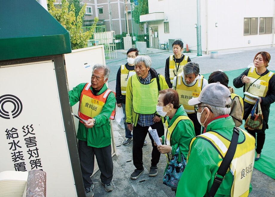 丸子６町会 地震・火災に備え団結 上丸子小で合同防災訓練【2024年11月15日】