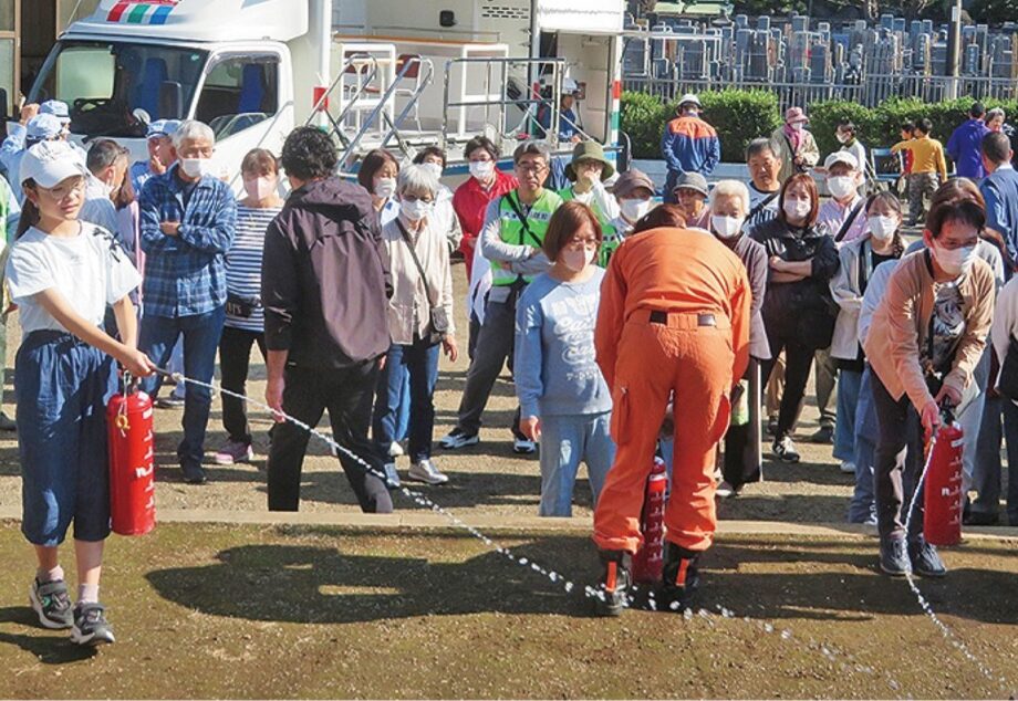 ｢無駄になって｣願い込め 子母口北町会　実践的な防災訓練、今年も＜子母口北町会＞【2024年11月29日】