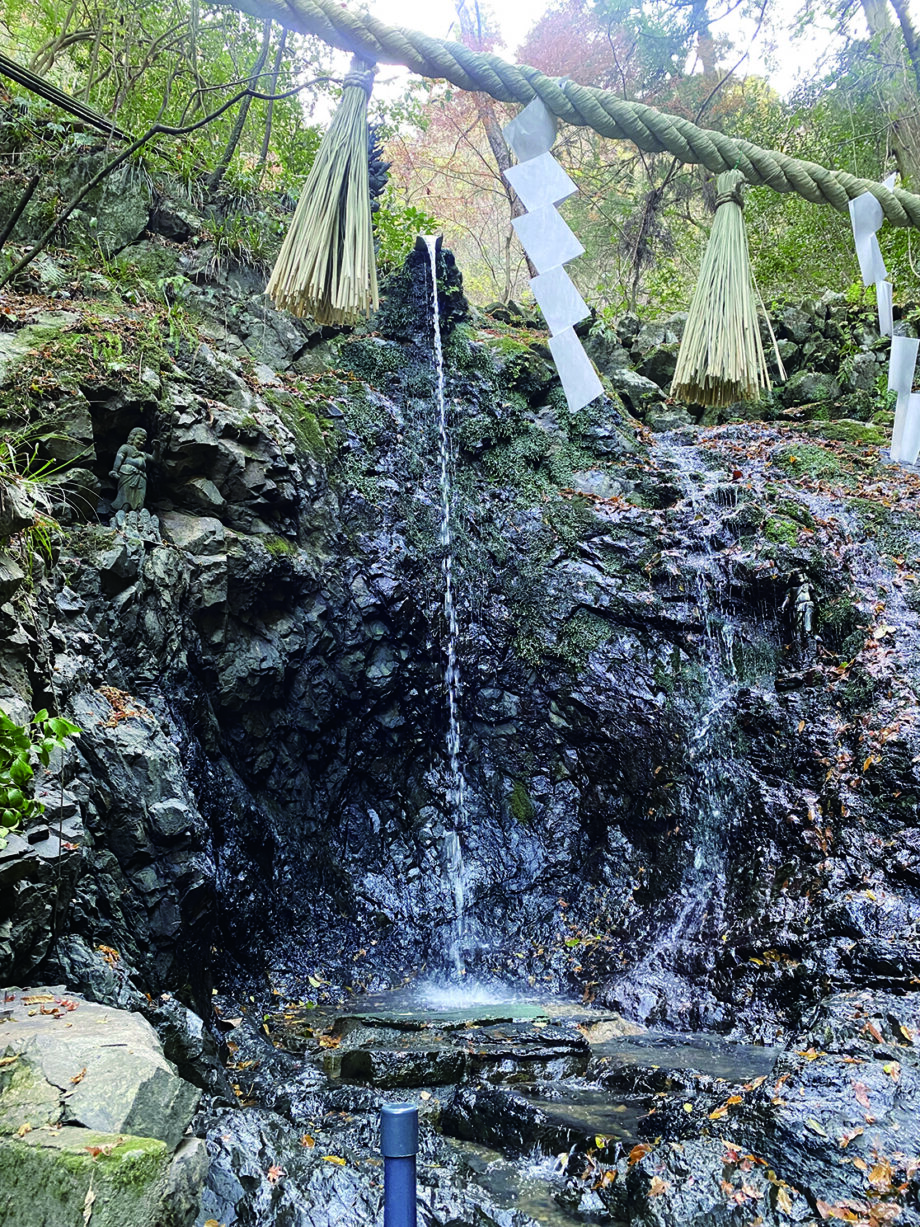 ヘビが姿を変えた滝？  高尾山・水行の場「蛇瀧」