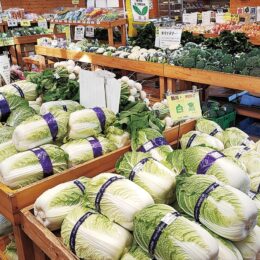 町田市内５か所にあるＪＡの野菜直売所「アグリハウス」で、毎年恒例の年末野菜市が開催