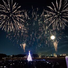 12月21日　座間市入谷の田んぼでクリスマスイベント　ライブや花火打上げも