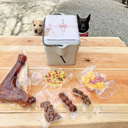 【山北町：犬のおやつ】丹沢産鹿肉（ジビエ）ギフトセット！西丹沢大滝キャンプ場が贈る無添加手作りフード