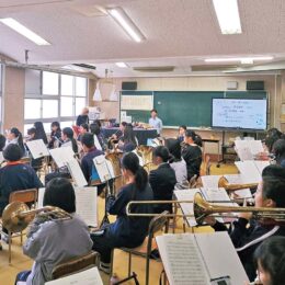 【三浦市】響け若きサウンド！2月8日の港音楽祭に向けて準備万端