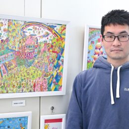 世界を笑顔にしたい「ＤＡＩＫＩ絵画展『くすっと笑って』」＠横浜市旭区　万騎が原地域ケアプラザ