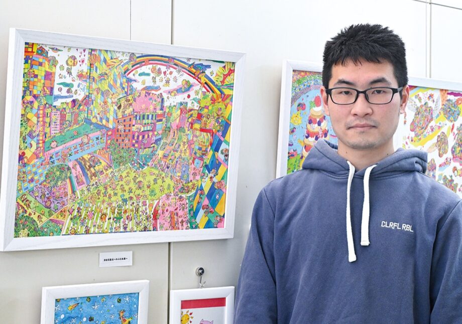 世界を笑顔にしたい「ＤＡＩＫＩ絵画展『くすっと笑って』」＠横浜市旭区　万騎が原地域ケアプラザ