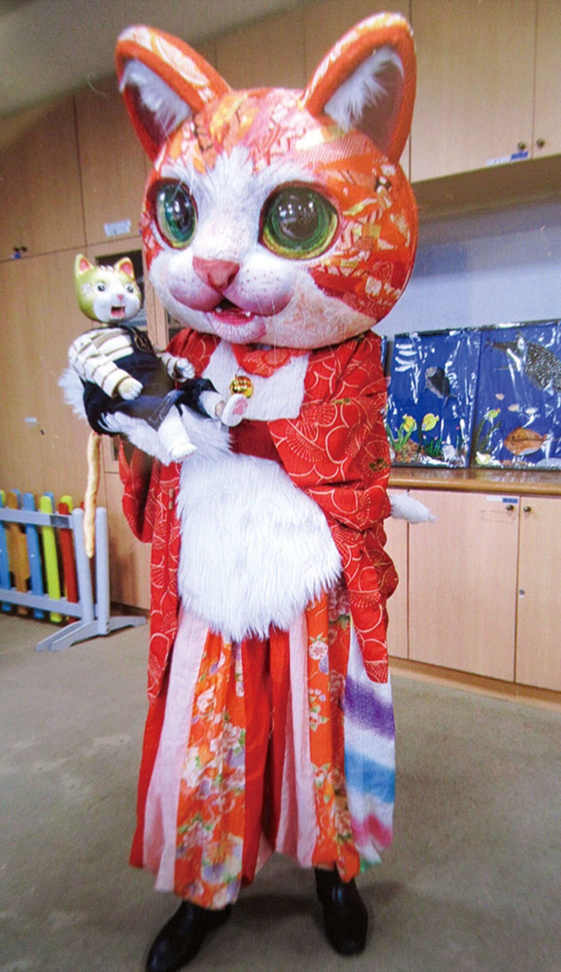 猫舎道楽堂　ねこや　季節のお飾り　秋里まつり 猫舎道楽堂本舗 雛人形 三段飾り