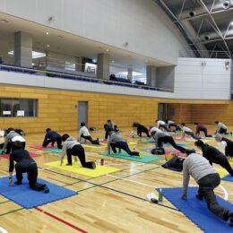 逗子市で「うみかぜまつり」～アリーナで運動と測定を無料体験～