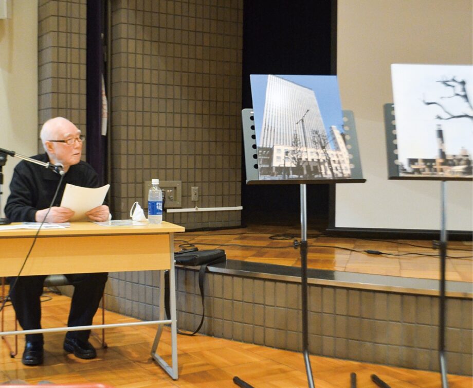 川崎市平和館で戦争経験者の小川一夫さんが講演～企画展「川崎大空襲記録展」は5月6日まで開催中＠中原区