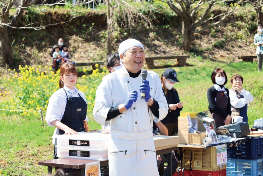 一夜城で「春祭り」3月 29 日(日)鎧塚シェフが腕振るう【ヨロイヅカ ファーム】