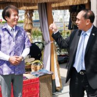 伊勢原市に「カンボジア村」が完成　　