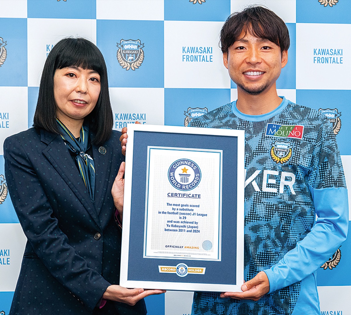 川崎フロンターレ・小林選手のJ1リーグ戦での途中出場選手最多