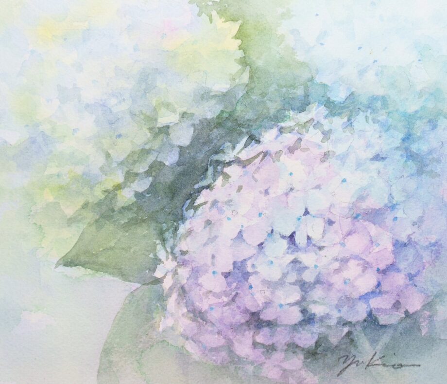 【タウンニュース連載『花色のパレット』描き方も公開！】水彩画講師・岡田ゆきおさんが紡ぐアートの世界