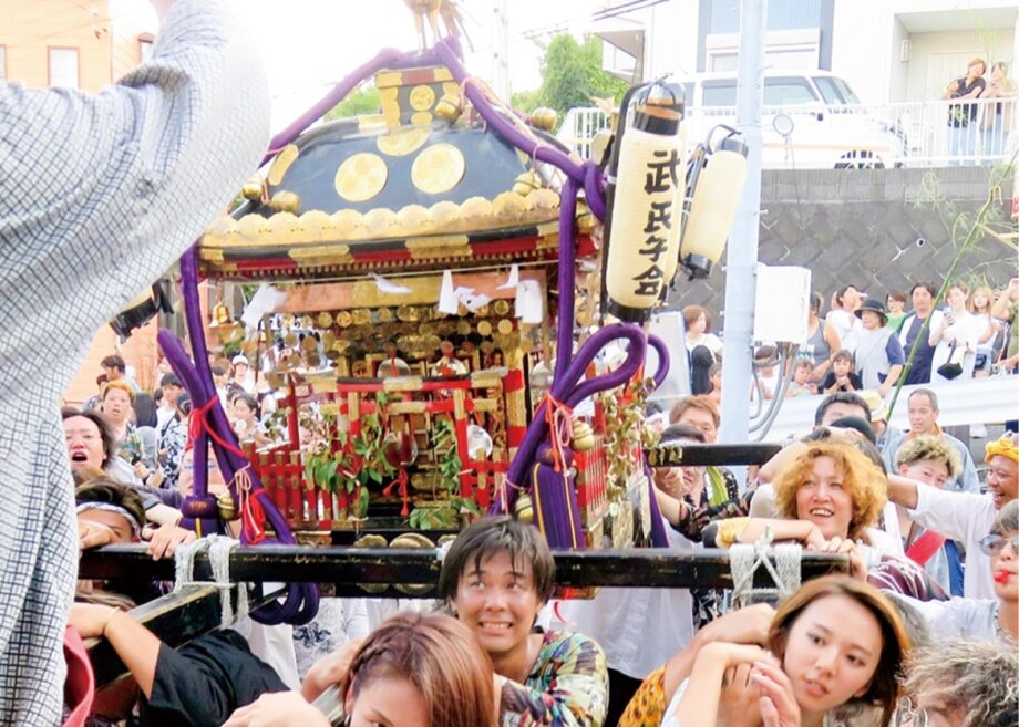 横須賀市武の八坂神社で夏祭り～神輿担いで「わっしょい」～暑さ対策で1カ月半早め（2025年6月7日・8日）