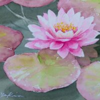 【タウンニュース連載『花色のパレット』描き方も公開！】水彩画講師・岡田ゆきおさんが紡ぐアートの世界