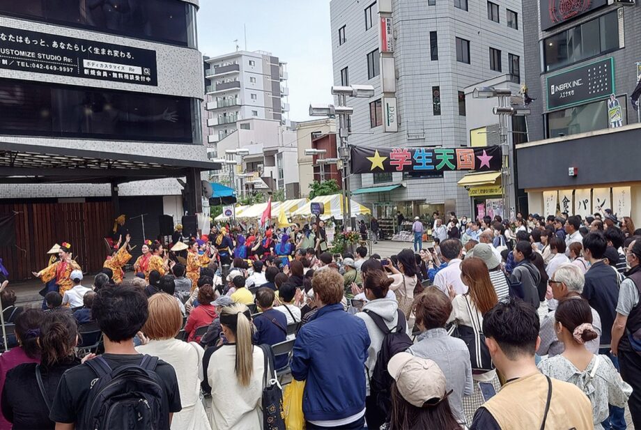 八王子地域の大学生などによる合同学園祭「学生天国」が５月11日（日）にＪＲ八王子駅北口西放射線ユーロードや周辺で開催