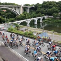 自転車ロードレース国際大会「Ｔｏｕｒ　ｏｆ　Ｊａｐａｎ（ＴＯＪ）」の相模原ステージが相模原市緑区を舞台に開催