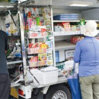 柔軟対応でイオン橋本店が週2回、移動販売始動　談話スペースも【相模原市中央区：水郷田名団地】