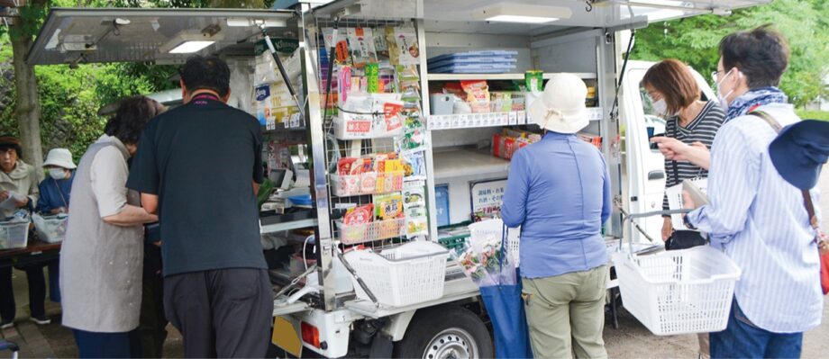 柔軟対応でイオン橋本店が週2回、移動販売始動　談話スペースも【相模原市中央区：水郷田名団地】