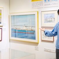 柳原良平氏の没後10年を記念した特集展示「橋と船の博覧会」＠横浜みなと博物館【11月16日まで】