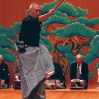 野外で見る伝統芸能～三浦市の個人宅で能楽の公演～