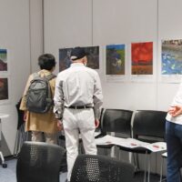 「原爆の絵」展示　広島の高校生が制作「平和や核兵器の脅威を考えるきっかけに」＠横浜市瀬谷区