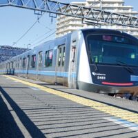 小田急線各駅で開成町の中学生が録音した「開成町あじさいまつり」のＰＲ放送実施中！
