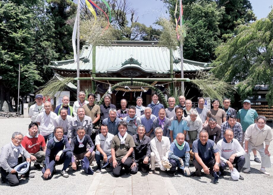 6月30日「夏越の大祓」大和市 深見神社