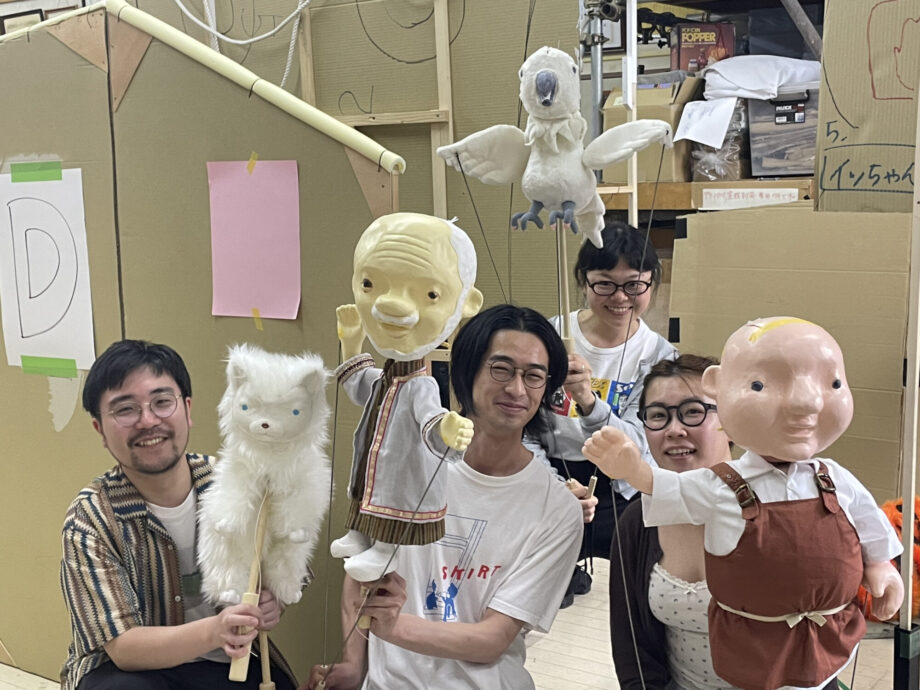 音楽を担当するÅlborg(オルボー)さんと一緒に