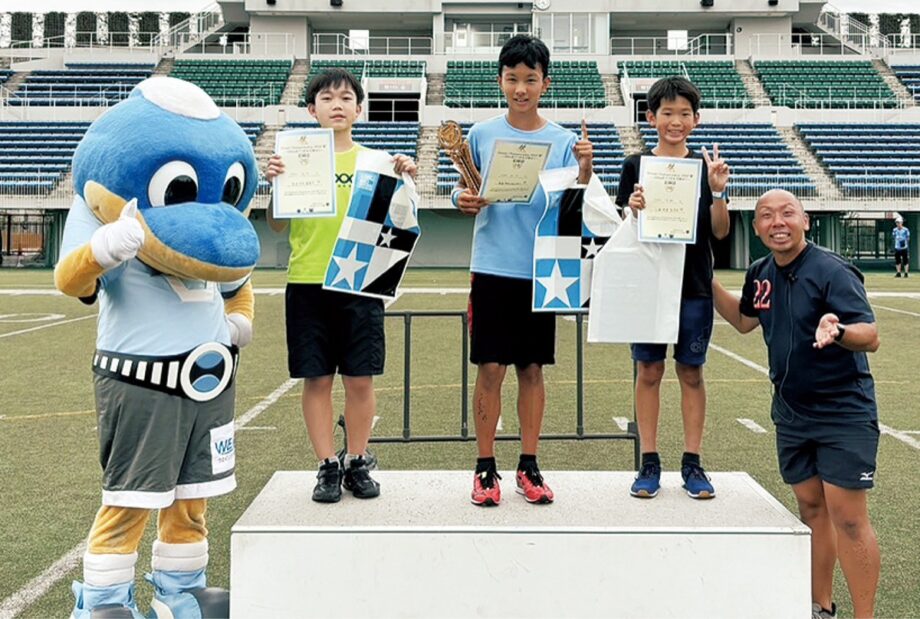 《GO!GO!!川崎フロンターレ》７月21日に富士通スタジアム川崎で恒例の100ｍ走グランプリ