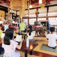 三浦市の実相寺「命の大切さ」を学ぶ寺子屋「第19回夏休み子供道場」7/31～8/1