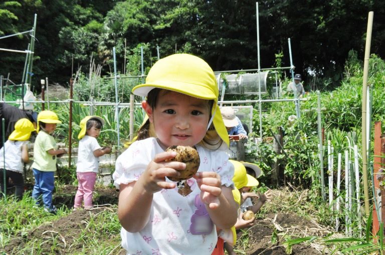 開進幼稚園：食・農体験で子どもの「見つけた！」が学びの始まり。五感で育む豊かな感性（東京都町田市）