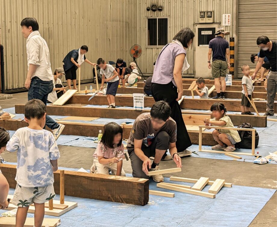 【要予約】木材、建材会社の（株）相模原木材センターは「夏休み親子木工ひろば」を７月27日（日）に開催