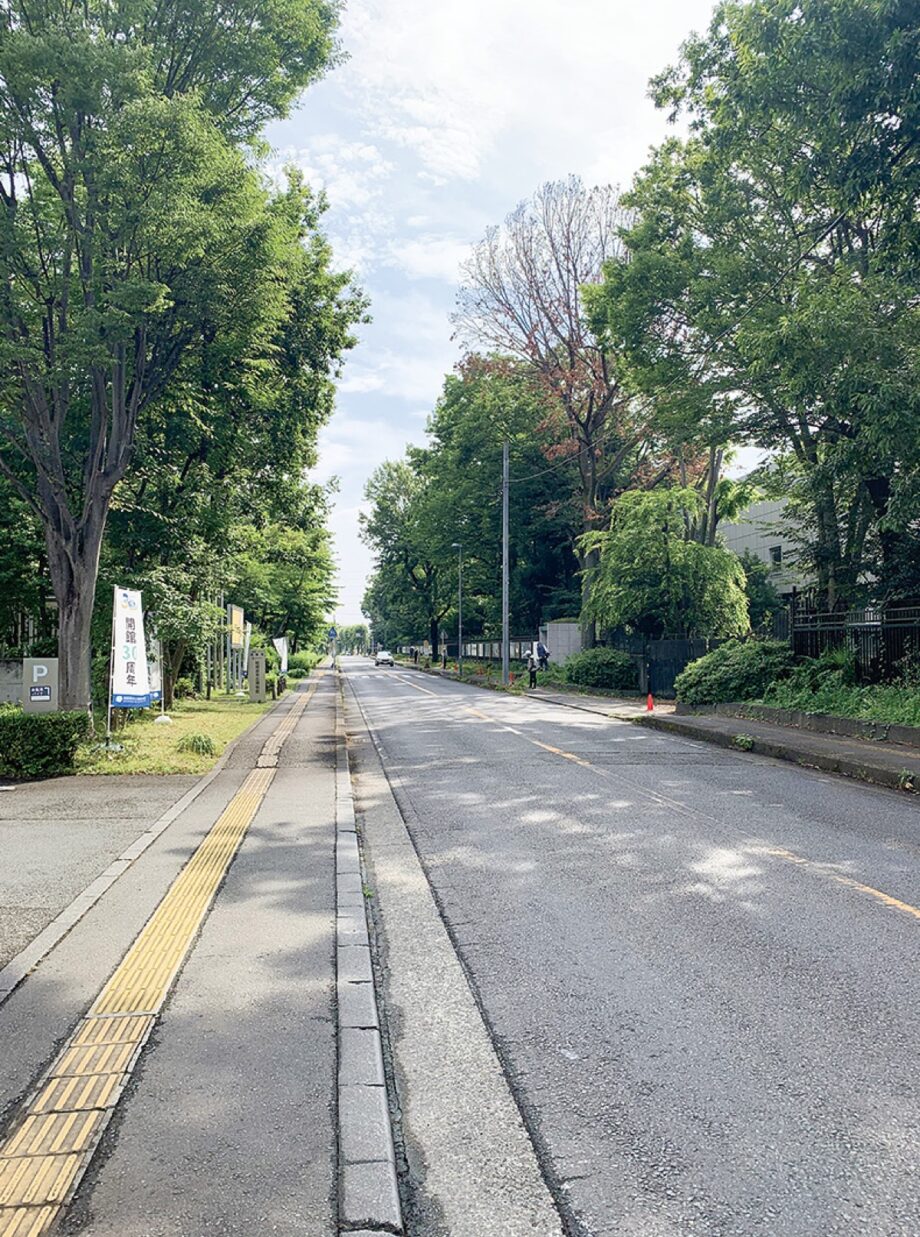 プラネタリウム前「市道キャンプ淵野辺１号」の”愛称”を公募中【相模原市中央区高根】