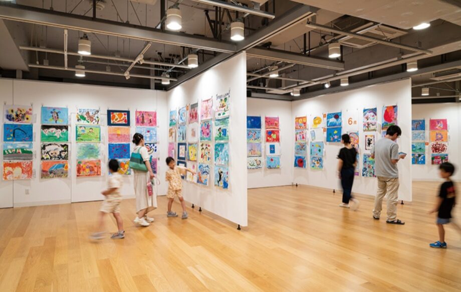＜横浜市民ギャラリー＞ １５２４点の作品並ぶ「横浜市こどもの美術展」【７月18日～27日】
