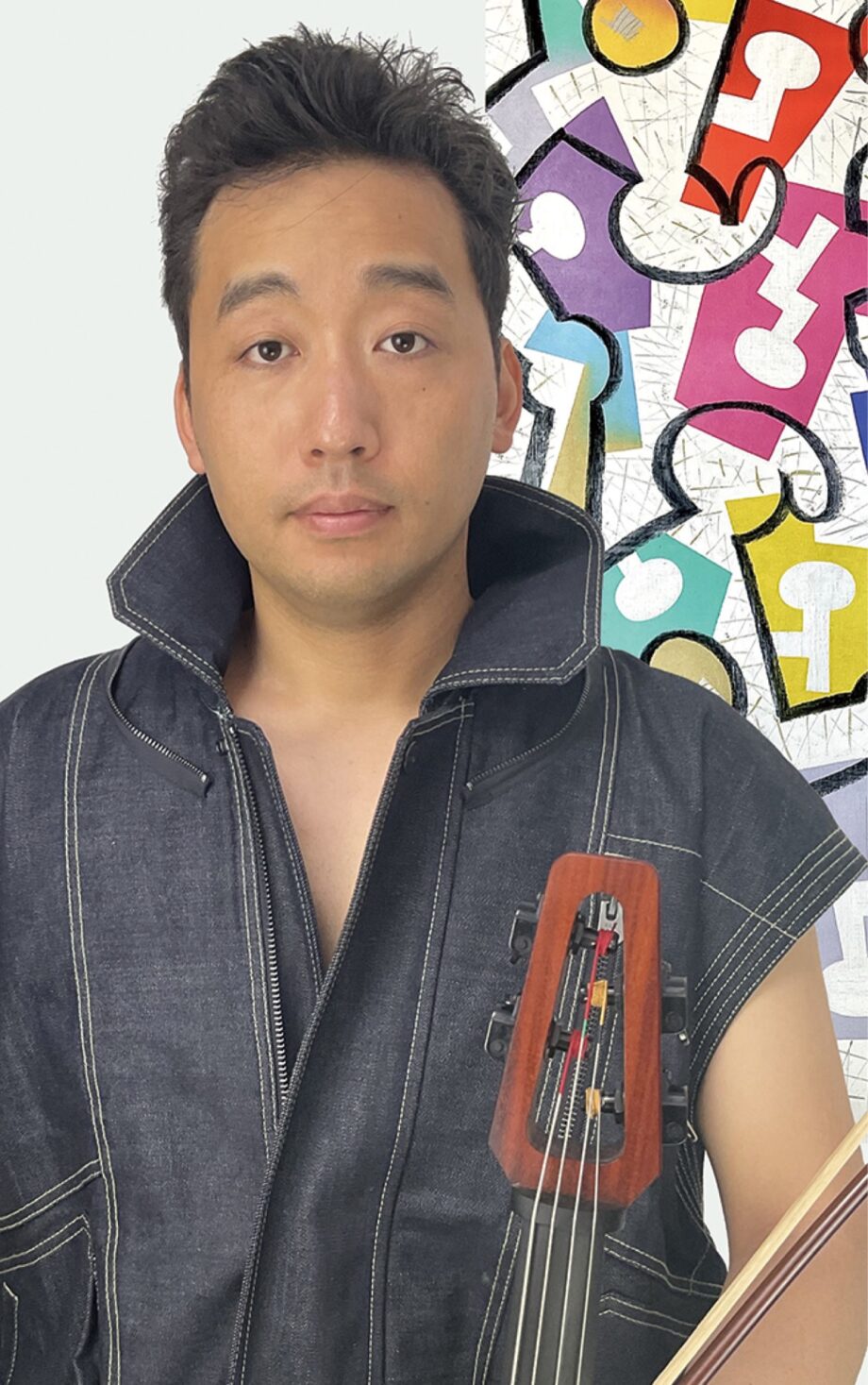 ７月30日 大和市シリウスでチェロ公演　生演奏と絵画の融合
