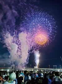 ８月２日(土)「小田原酒匂川花火大会」小田原の夜空彩る１万発！
