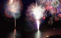 「さがみ湖湖上祭花火大会」2025年打ち上げ数は約４千発　湖上囃子の演奏、夜店も多数出店も＠県立相模湖公園周辺