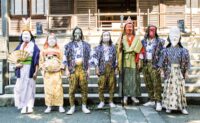 北鎌倉・八雲神社『面掛行列』復活＜継承へ 例大祭で神輿を先導＞2025年7月20日まで
