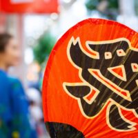 7月12日　座間市の龍蔵神社で例大祭 　神輿渡御も実施