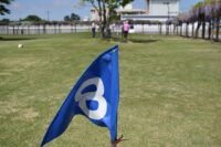 スポーツ講習会「グラウンドゴルフ」が９月13日（土）、貝取こぶし館（多摩市貝取）東広場で開催